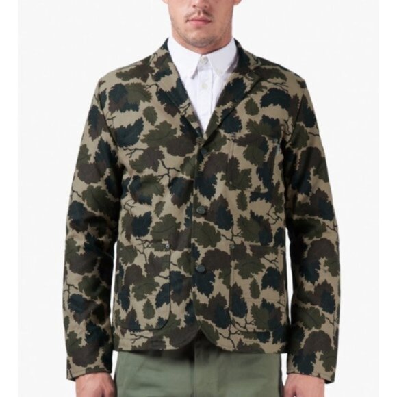 Carhartt Camo Mitchell Dock Blazer Coat M - Picture 1 of 5
